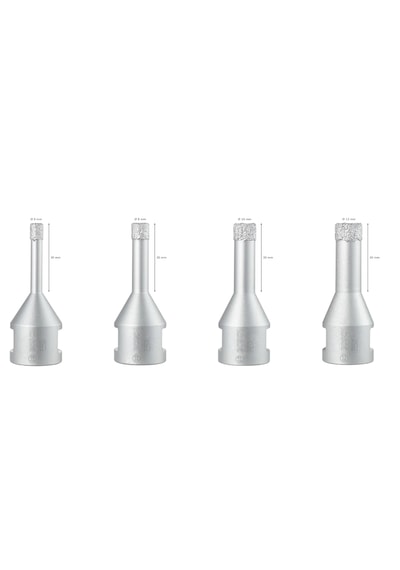 Pro Ceramic M14 X-lock Kuru Karot Ucu Seti, 4lü - 2607017579