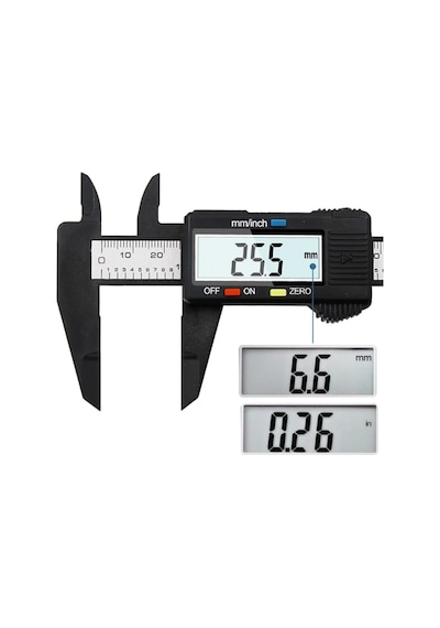 Dijital Kumpas Lcd Ekranlı Çok Fonksiyonlu 150Mm Kalınlık Ölçer