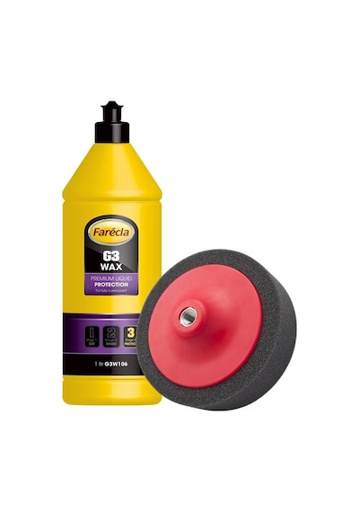 Farecla G3 Wax Premium Liquid Cila 1 Litre + Cila Süngeri