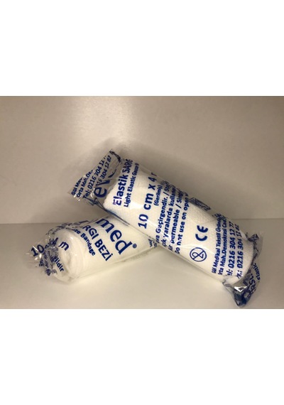 Evromed Elastik Sargı Bezi 10 CM x 4 M