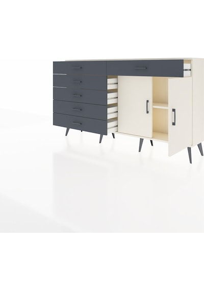 Arges Konsol Tek Raflı 6 Çekmeceli 2 Kapaklı 176x30x99 Aytaşı-ayt Aytaşı-aytaşı/antrasit Arges Konsol Tek Raflı 6 Çekmeceli 2 Kapaklı 176x30x99 Aytaşı-ayt Aytaşı-aytaşı/antrasit