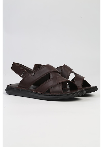 Pierre Cardin Pc-5116-3892 Kahve-erkek Sandalet Kahverengi