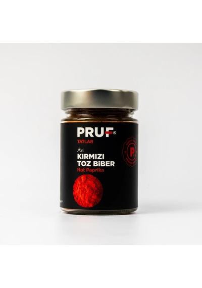 Pruf Tatlar Acı Toz Kırmızı Biber 130 G
