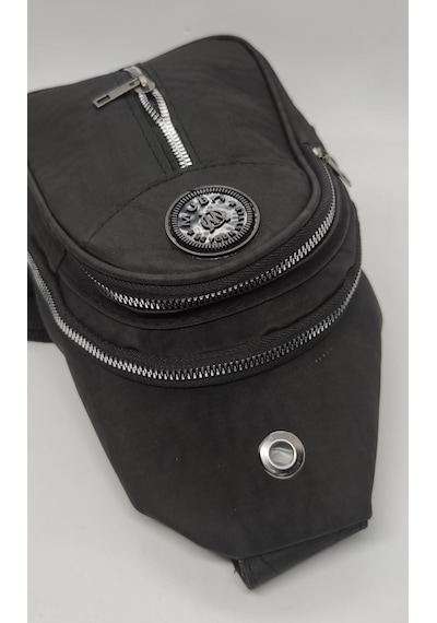 İpek Body Bag Unisex Çapraz Çanta Siyah