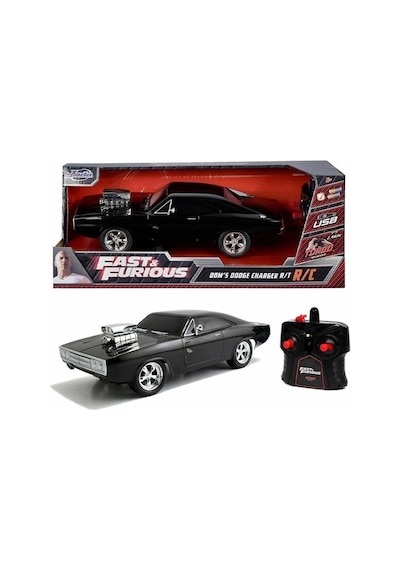 Sunman 6492 Fast&furıous Doms Dodge Charger Araba 1/16 Karışık