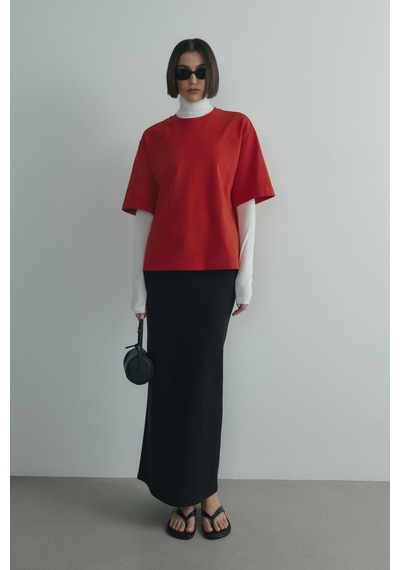 Suud Collection Ekru Boğazlı Body