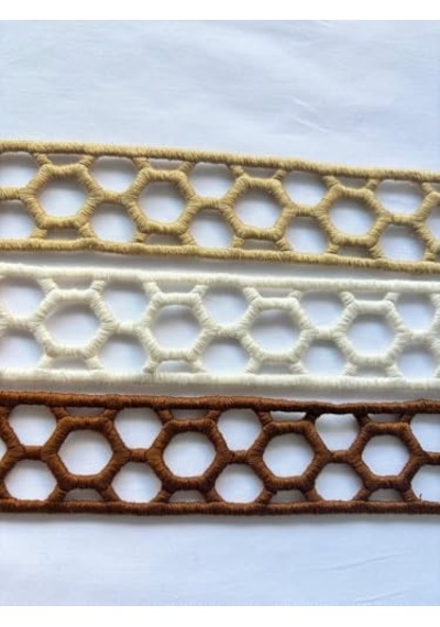 Tasarımlı Dekoratif Şerit Aksesuarı Kahverengi Diğer