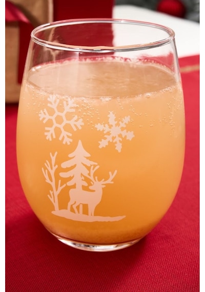 Karaca  New Year Yılbaşı Snowflake Meşrubat Bardağı 590 Ml