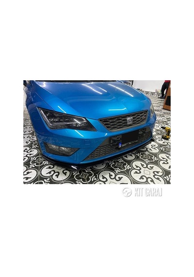 Kit Garaj Seat Leon Mk3 2012-2020 Fr Piano Black Ön Lip Plastik Boyalı