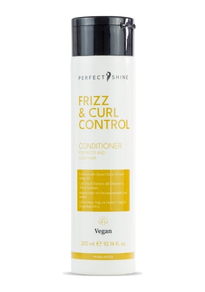 Perfect Shine Frizz&curl Kıvırcık Dalgalı Saçlar İçin Kenevir Ve Çöl Hurması Yağı Özlü Yatıştırıcı Saç Kremi 300ml