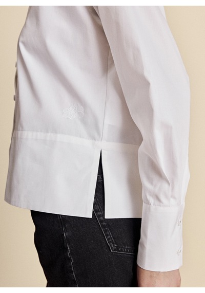 Brooks Brothers Beyaz Kadın Regular Fit Gömlek Bbfw26fsh001