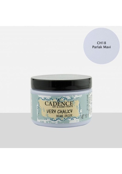 Very Chalky Home Decor Mobilya Boyası 150 Ml. 18 Parlak Mavi Karışık, Çok Renkli Karışık, Çok Renkli