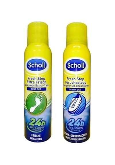 Scholl Koku Giderici Ve Terleme Önleyici Ayak + Ayakkabı Bakım Spreyi