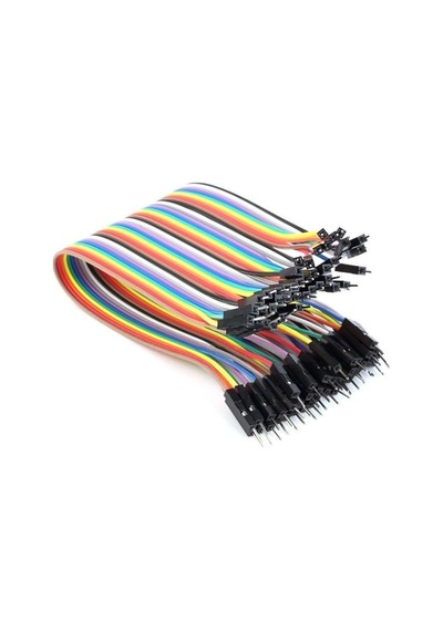 20cm 40 Pin Erkek Erkek Dupont Kablo Ayrılabilir 2.54mm 10renk Breadboard Atlama Kablosu Jumper