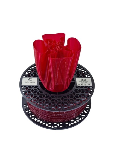 Porima PETG Transparan® Filament Şarap Kırmızı