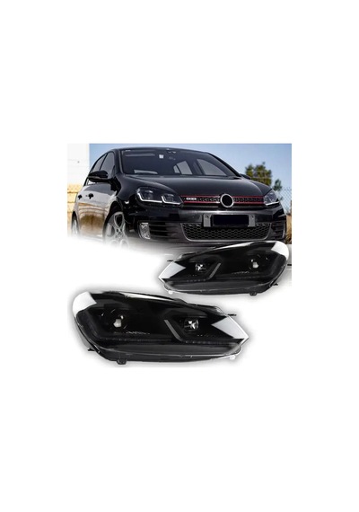 Vw Golf 6 Uyumlu 7.5 Dizayn Krom J Far