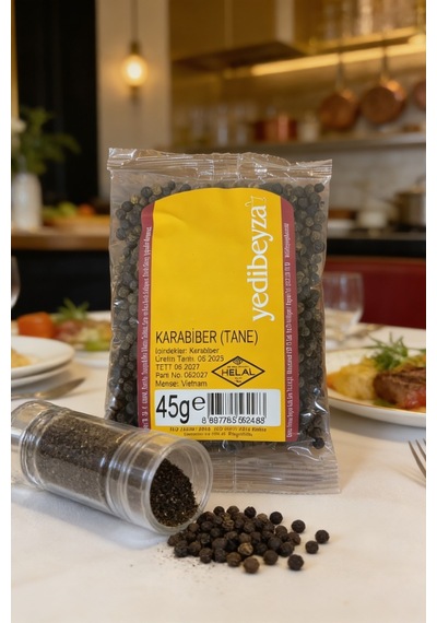 Yedi Beyza Tane Karabiber 45 Gr Doğal Aromatik Baharat