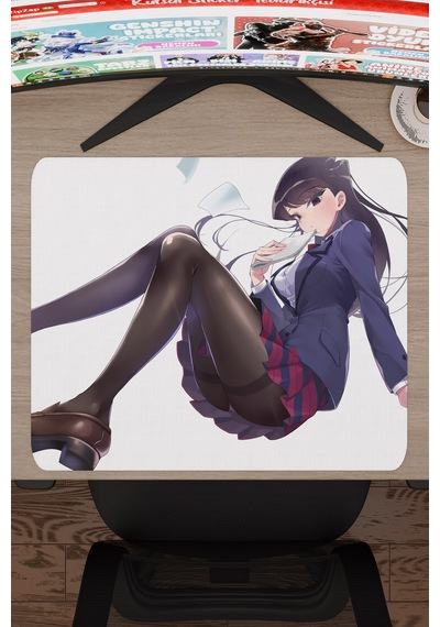 Komi Can't Communicate Dikişli Kauçuk Oyuncu Mousepad V5 - 48x40 Xl Gaming Mouse Pad