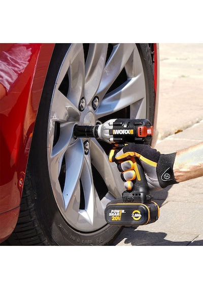 Worx WX272 20Volt/2.0Ah Li-ion Çift Akülü 300Nm Kömürsüz Profesyonel Somun Sıkma