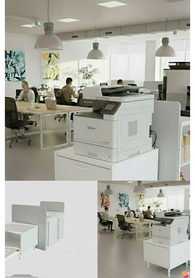 New Utku Ofis Yazıcı Sehpası Ve Kahve Köşesi Çok Amaçlı Evrak Dolabı Ofis