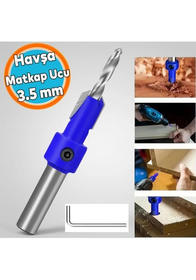 Havşa Matkap Ucu 2'li Kesme 3,5 Mm Ürün Kodu :tys9396