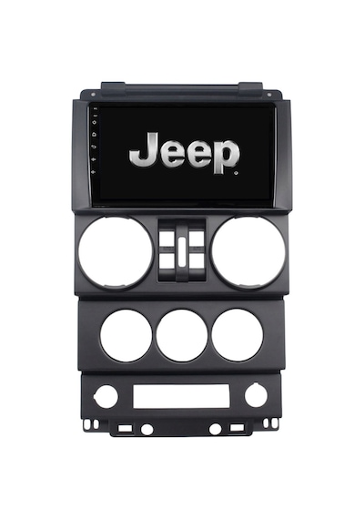 Jeep Wrangler Araç Multimedya Android Ekran Carplay Navigasyon Double Teyp 2+32 9" 07-10 Black Navımex
