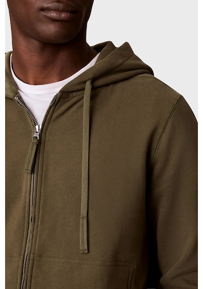 Calvin Klein Pamuklu Kapüşonlu Fermuarlı Sweat Lv04rj202glı1 Erkek Sweat Lv04rj202g Lı1 Haki