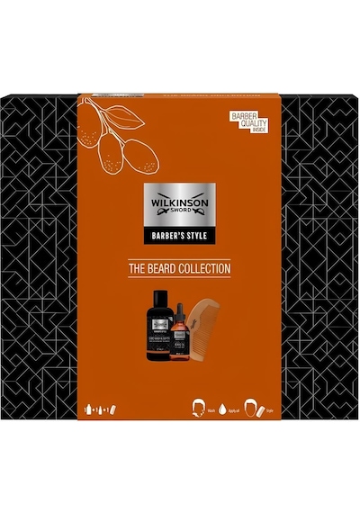 Wilkinson Sword Barber's Style Beard Collection Erkek Sakal Bakım Hediye Seti