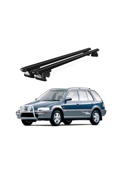 Venüs Honda Civic Shuttle 1995-2002 Uyumlu Siyah Ara Atkı Port Bagaj Tavan Barı