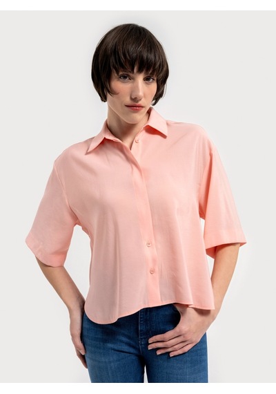 Loft Kadın Gömlek Pembe Lf2035404 24yp69000227 P69156 Pembe