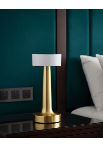 Şarjlı Dokunmatik Led Masa Lambası 3 Renk Dimmer Özellikli