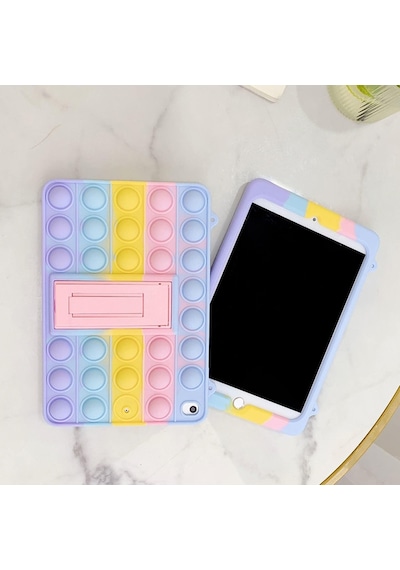 Apple Uyumlu iPad Air 2 Popit Standlı Ve Boyun Askılı Tablet Kılıfı