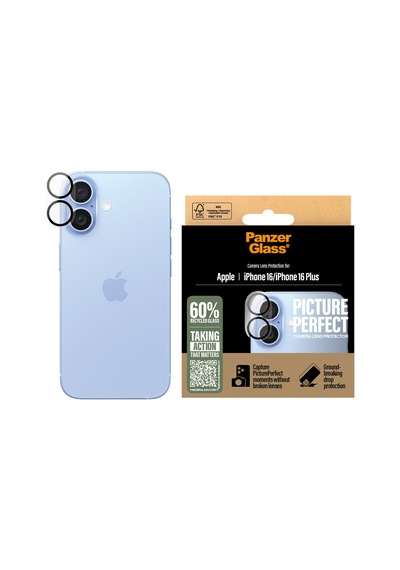 Panzerglass Pictureperfect Apple Uyumlu iPhone 16 16 Plus Kamera Lens Koruyucu