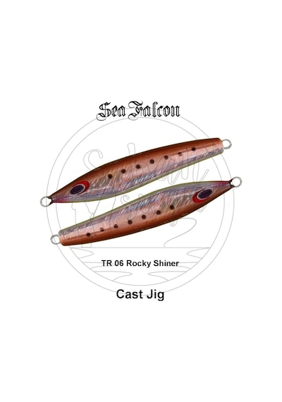 Sea Falcon Cast Jig 30Gr Tr-06 Rocky Shiner