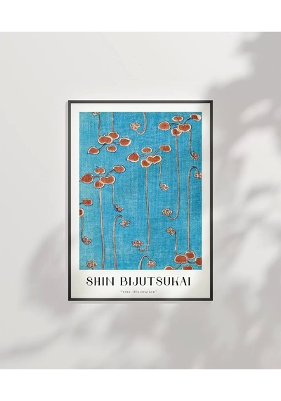 Çerçevesiz Poster Shin Bijutsukai Asma İllüstrasyonu