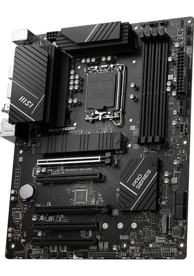 MSI Pro B760-P WIFI DDR4 Intel B760 5333 MHz (OC) DDR4 Soket 1700 ATX Anakart