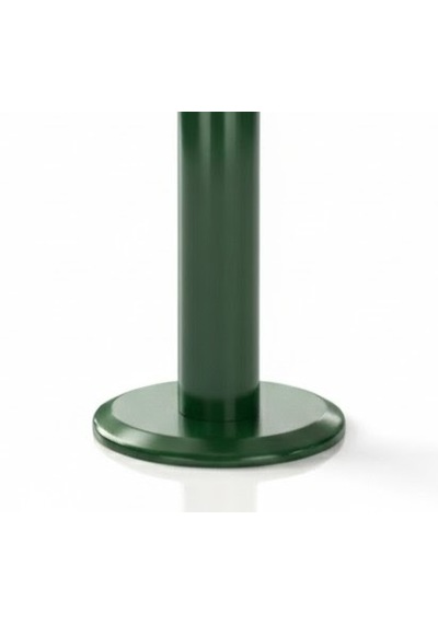 Kule Oval Tabanlı Küllük K-107 Dış Mekan Metal Sigara Küllüğü Hey Çelik