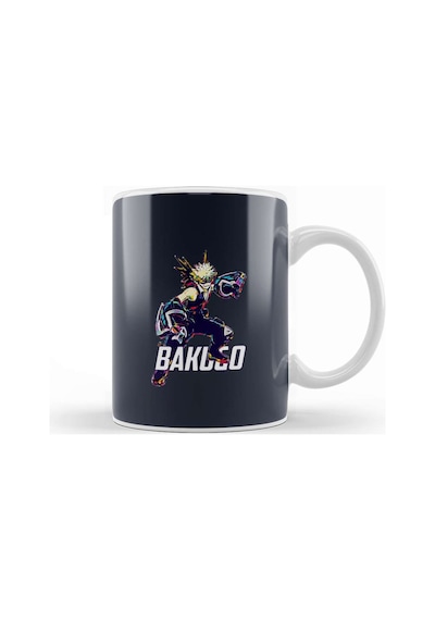 Bakugo Katsuki My Hero Academia Kupa Bardak Porselen Karışık