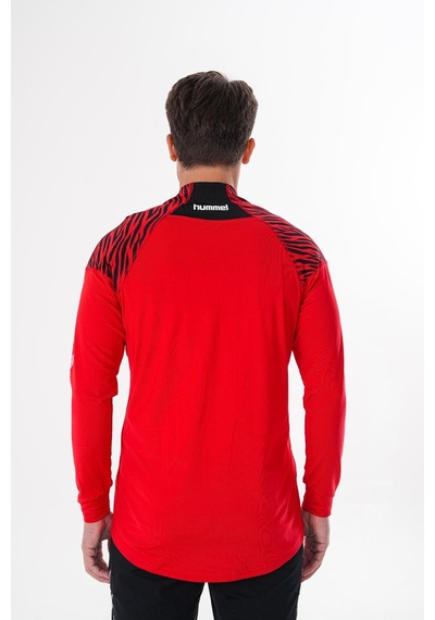 Hummel Tff Hakem Ders Ve Kamp Eşofman Üstü Kırmızı Kırmızı