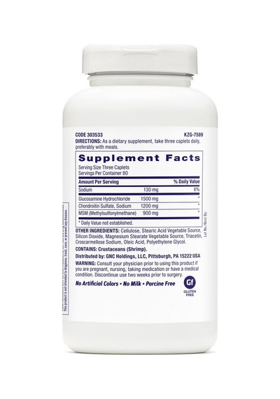 Triflex Joint Support Original Glucosamine - Chondrotion - Plus Msm 240 Capsules