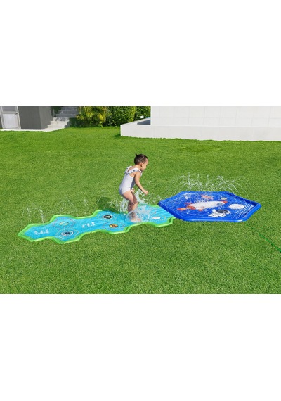 Bestway 52571 Cosmic Adventure Uzay Macerası Fıskiyeli Oyun Matı