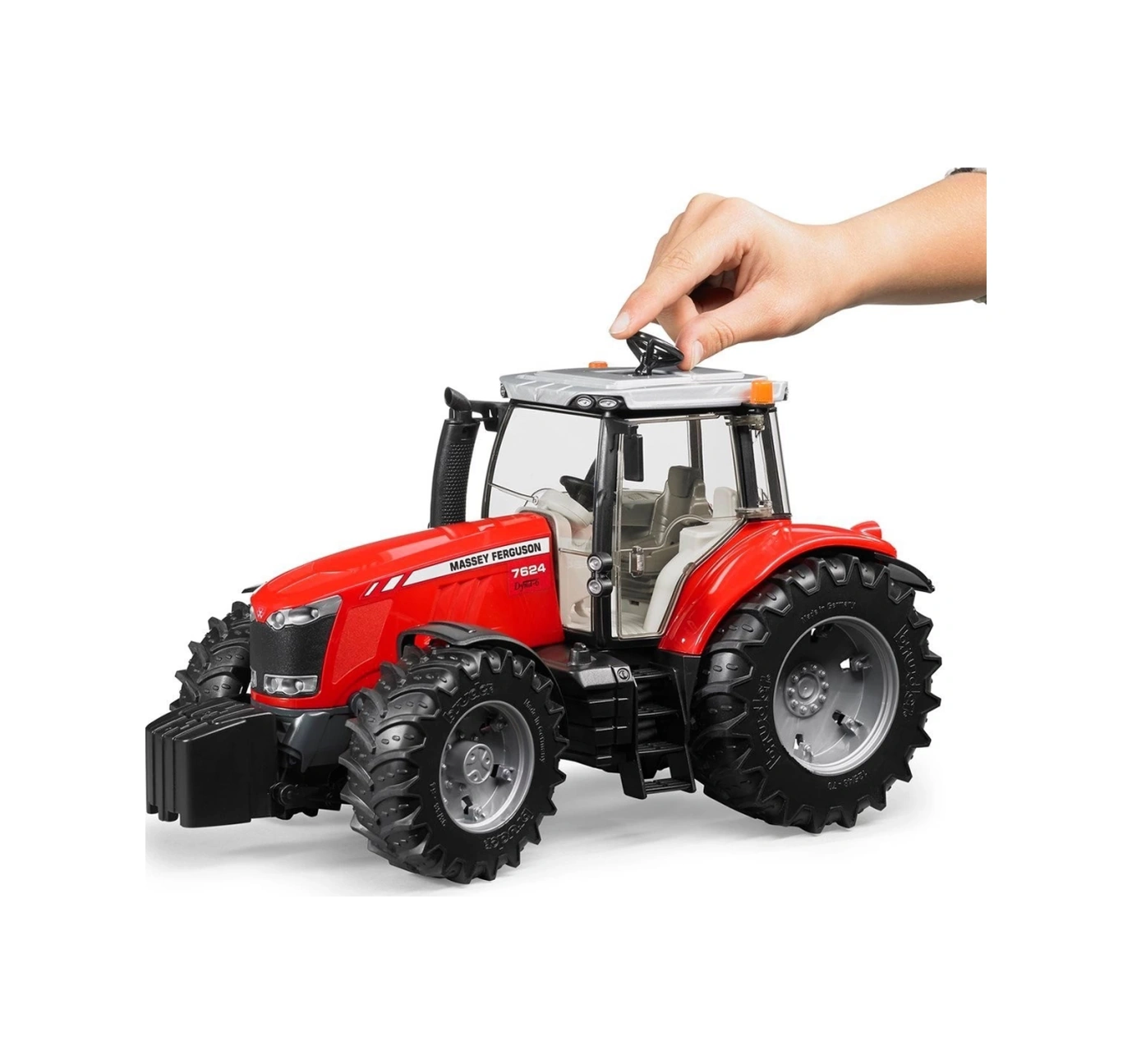 Massey Ferguson 7600 Traktör - Özel Seri Br03046 Kırmızı