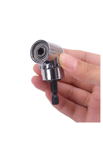 Vidalama Köşe Adaptörü Manyetik 1/4 Hex Girişli Matkapa Uyumlu 60 Mm Dmx4768