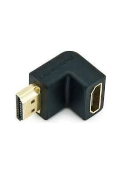 "90° Hdmı Dirsek Adaptörü 4519A L Çevirici Uzatma Dönüştürücü
