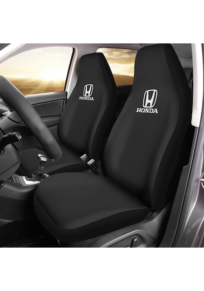 Honda Civic Araca Özel Oto Koltuk Kılıfı Pro - Siyah Yeni Tasarım - Yeni Fit Kalıp