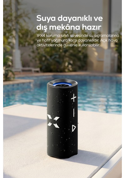 Obli 4 Bluetooth Hoparlör 30w Rms, Işıklı, 4000 Mah, Tws, Ipx4, Bt 5.3 X6705