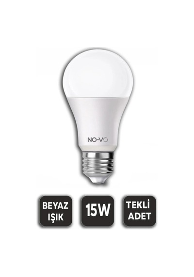 10 Adet 15w Beyaz Led Ampul 1200lm 6500k 15.000 Saat Ömür 5047 Belirtilmemiş