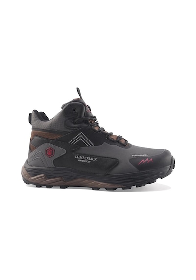 Lumberjack Burk 3pr Erkek Koyu Gri-kırmızı Waterproof Bot-gri