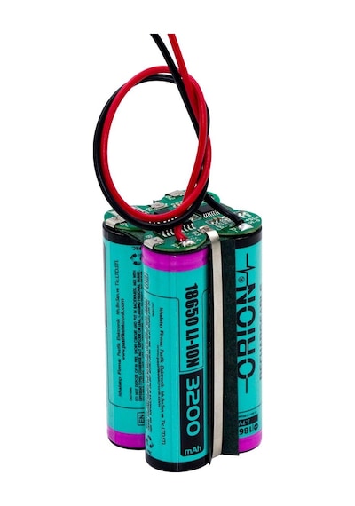 14.4V 18650 Li-On 3200 Mah Robot Süpürge Bataryası 2'Li Kablo So