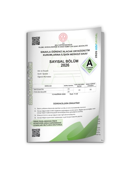 2026 Lgs Meb Tıpkı Basım Çıkmış Soru Sayısal-sözel Kitapçıkları Video/pdf Çözümlü Türkiye Geneli